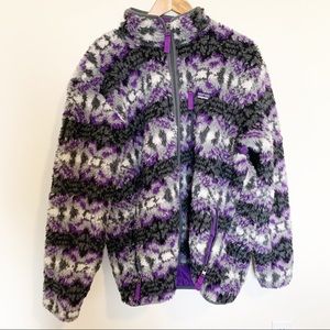 Patagonia Retro-X Deep Pile Aztec Fleece Jacket XL